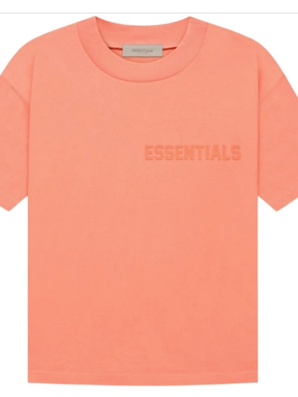 Fear of God Essential Men’s Coral Short Sleeve Shirt SIZE XS NWT